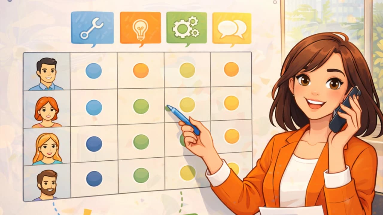 How to Create a Skills / Competency Matrix (Using Free Templates in Matricsy)